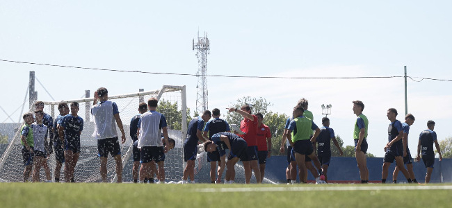 El plantel se reencontr en Ciudad Deportiva este jueves. Foto: San Lorenzo