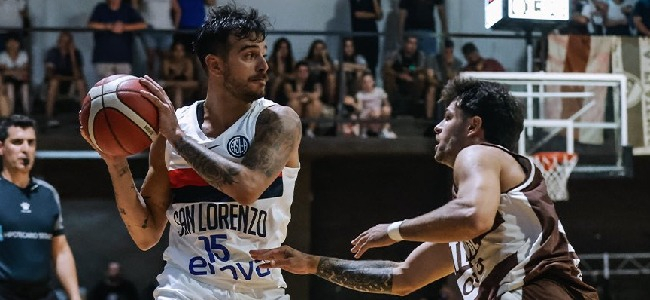 San Lorenzo cay en su primer partido del ao por 71-81 (Foto: @daianapanza)