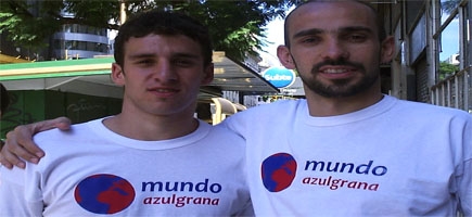 Stazzone y Quintairos, dos jugadores del futsal cuervo, convocados a la Seleccin (Foto: MA)