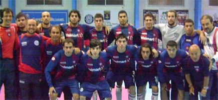 Equipo de futsal de San Lorenzo de Almagro, Modelo 2010 (Foto: MA)