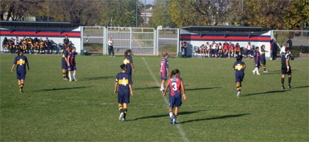 Las Santitas no pudieron con Boca en Ciudad Deportiva (Foto: MA)