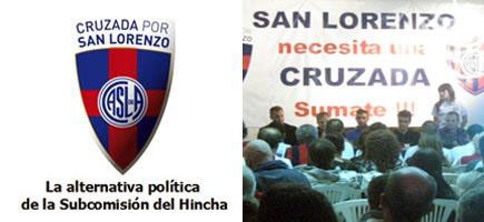 Cruzada por San Lorenzo fue presentada oficialmente en el Club GON (Foto: Gentileza CXSL)