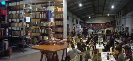 Festejos por el aniversario de la Biblioteca y la vuelta de la Pea en Boedo (Foto: MA)