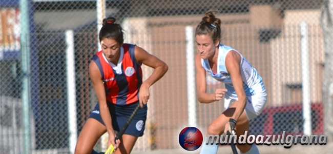 Valeria Ocampo y una accin del juego ante Ciudad de Bs. As. (Foto: Jorge Alvarez)