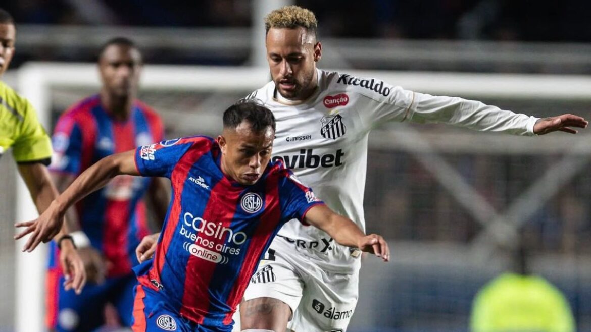 Nahuel Barrios y Neymar