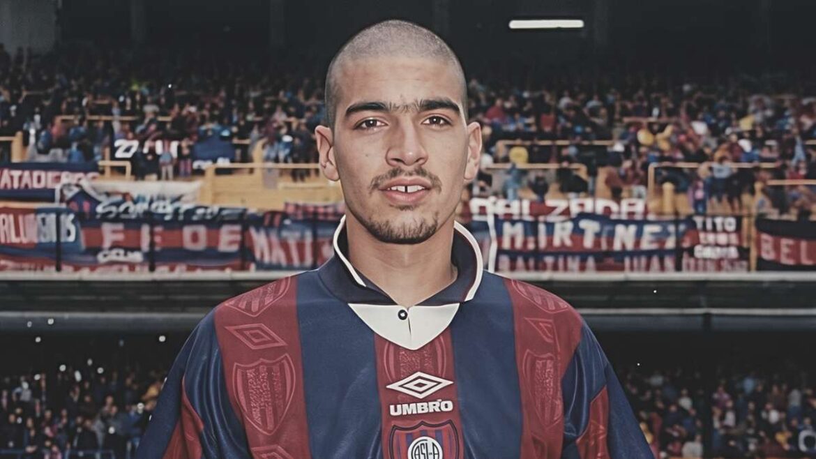 Sebastián Abreu, ex delantero de San Lorenzo.