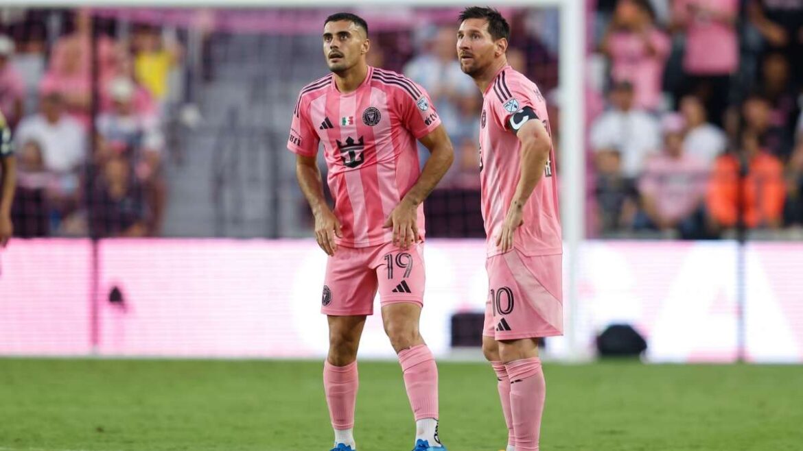 Gonzalo Berterame, delantero del Inter Miami.