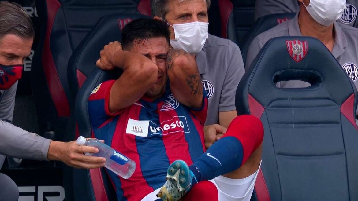 Uvita Fernández tras su penal errado con River.