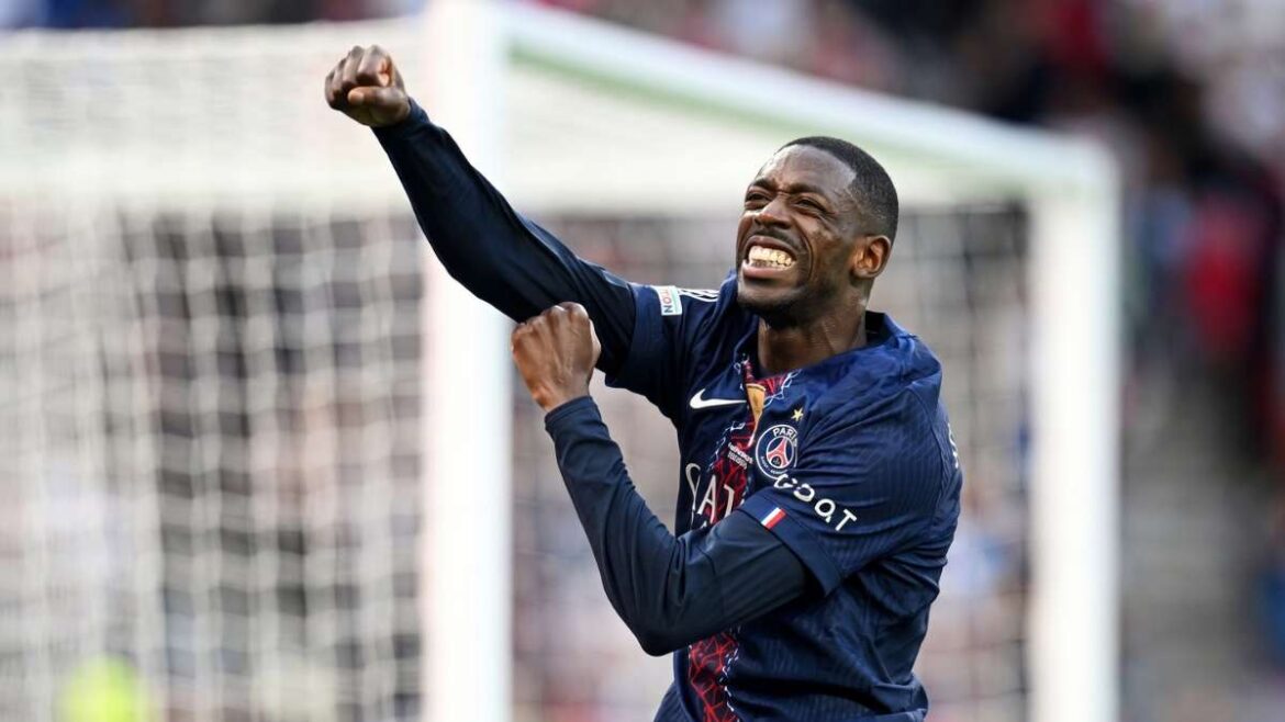 Ousmane Demb&eacute;l&eacute; del PSG.