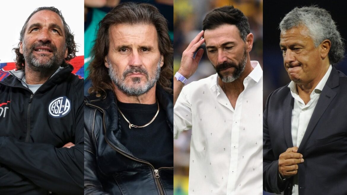 los-candidatos-a-tecnico-de-san-lorenzo Antonio Pizzi, Rubén Darío Insua, Cristian González y Néstor Gorosito