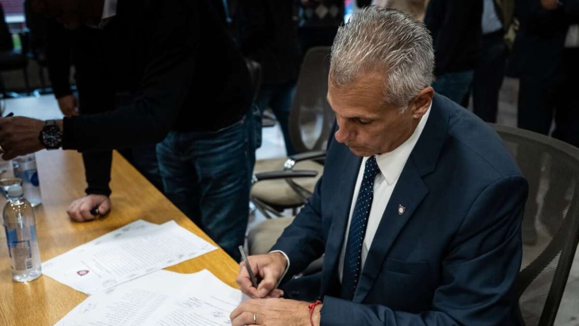 Marcelo Culotta, presidente de San Lorenzo.