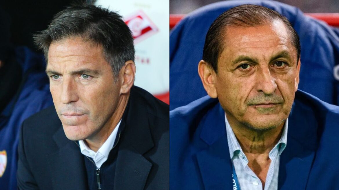 Eduardo Berizzo y Ram&oacute;n D&iacute;az
