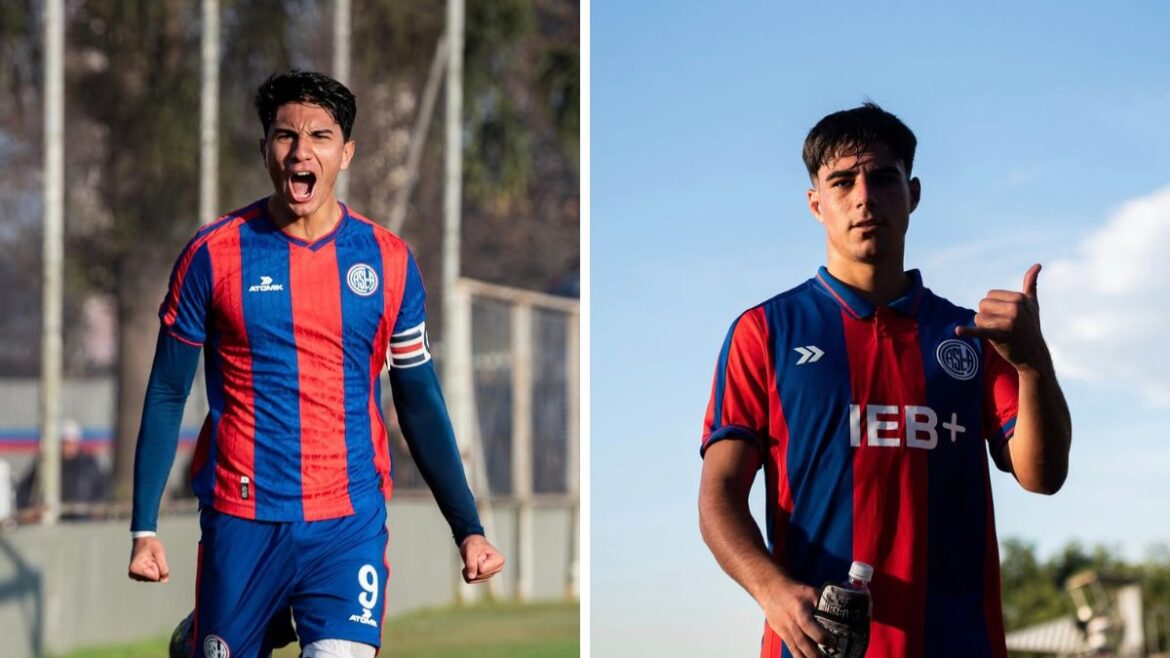 Azael D´Alessandro y Valentin Bossio Los juveniles D'Alessandro y Bossio se sumaron al plantel profesional de San Lorenzo.