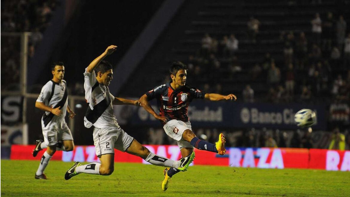 cavallaro-san-lorenzo-casla-rafaela-primera-b-nacional-mundo-azulgrana Cavallaro, en un amistoso ante Danubio en el Bidegain.