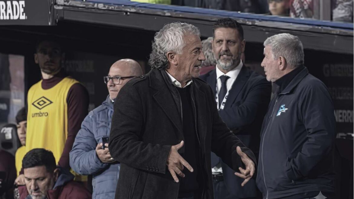 N&eacute;stor Gorosito, entrenador de San Lorenzo.