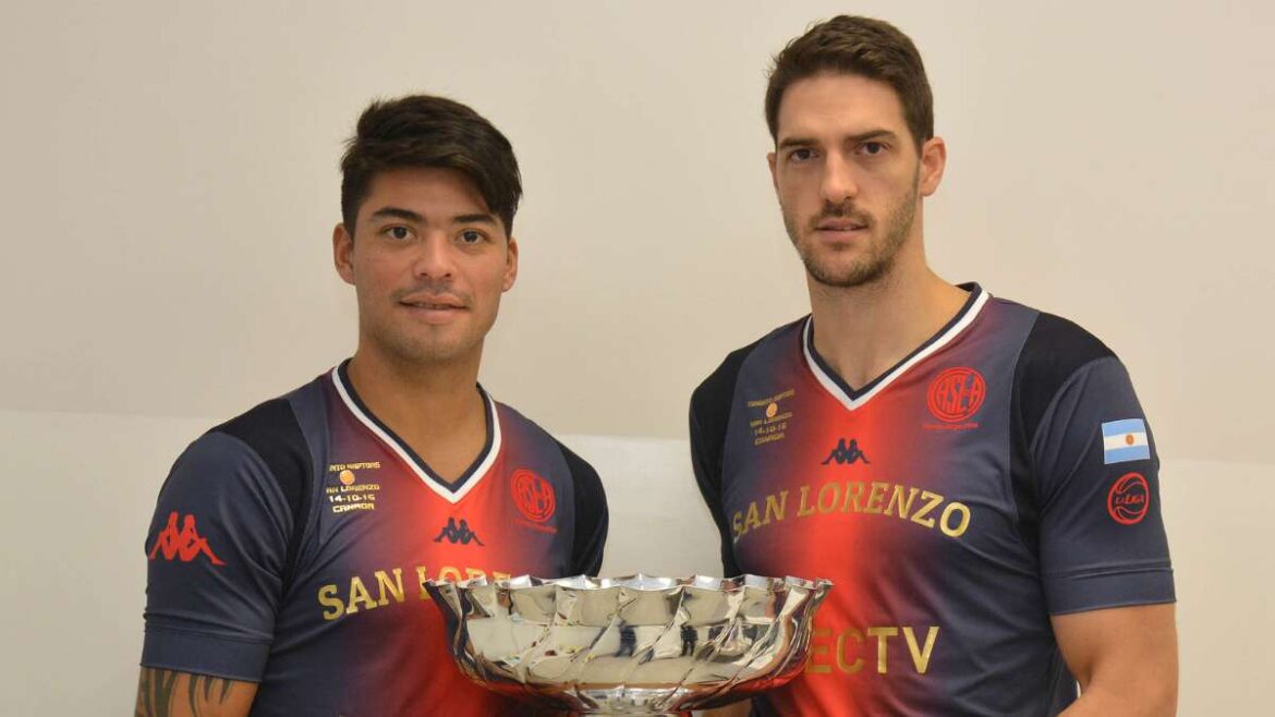 nicolas-penka-aguirre-casla-basquet-marcos-mata-san-lorenzo-gonzalo-garcía-mundo-azulgrana Nicolás Aguirre y Marcos Mata, dos campeones cerca de pegar la vuelta a Boedo.